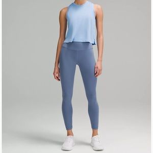 Lululemon Wunder Train High-Rise 25” - Size 4 - Oasis Blue